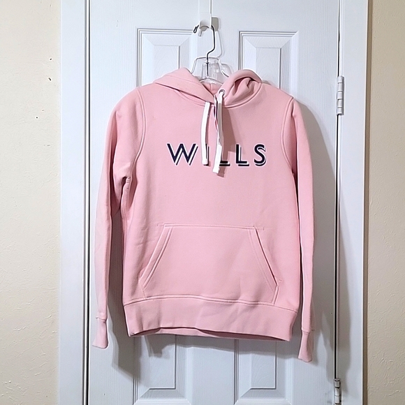Jack Wills Jackets & Blazers - Jack Wills light pink hoodie Size 4. New with tags